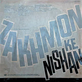 Ravindra Jain, Hasrat Jaipuri - Zakhmon Ke Nishan (Vinyl)